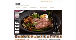 Desktop Screenshot of beeffoodservice.com