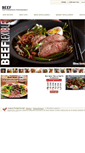 Mobile Screenshot of beeffoodservice.com
